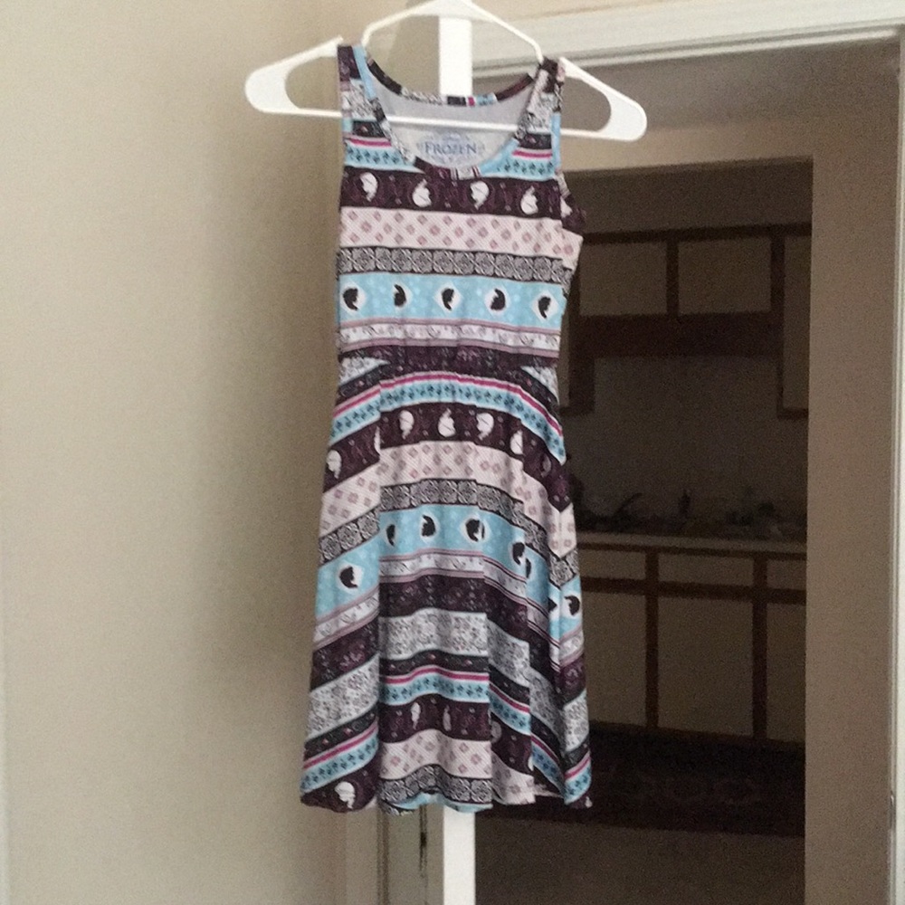 Frozen mini dress